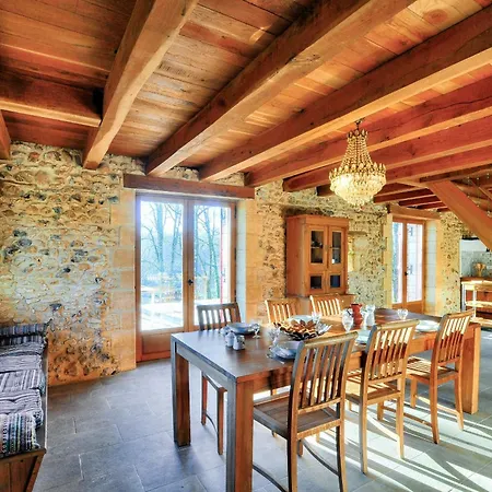 Feriehus Au Coeur De La Dordogne, Maison Pour 6, Piscine *